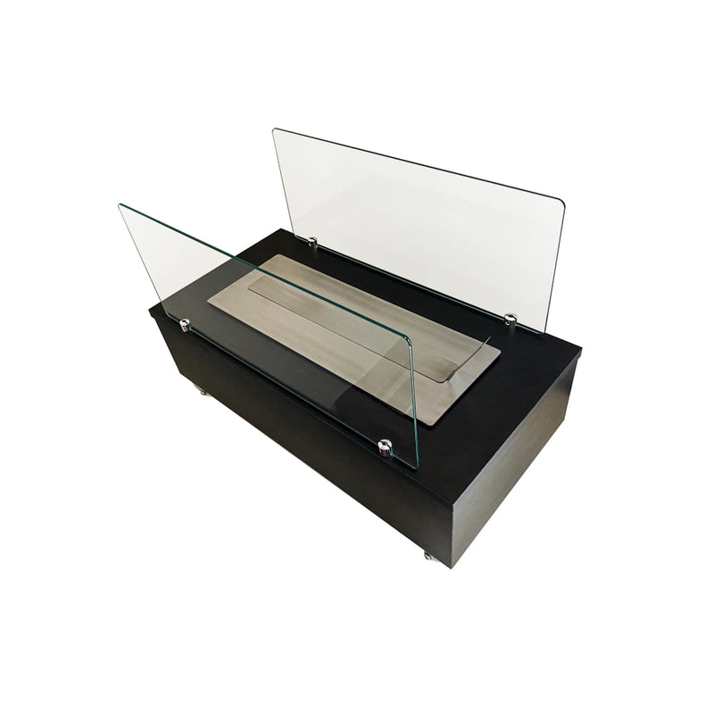 Lareira Ecológica Eco One Box Preta