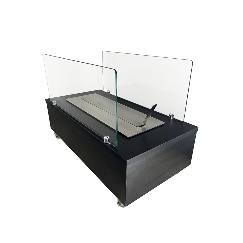 Lareira Ecológica Eco One Box Preta
