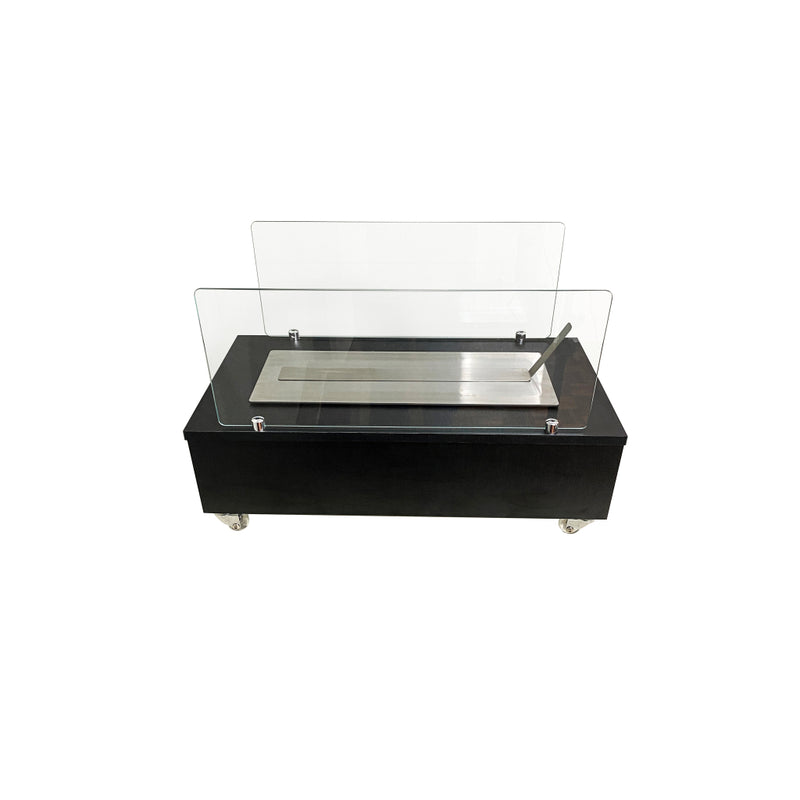Lareira Ecológica Eco One Box Preta